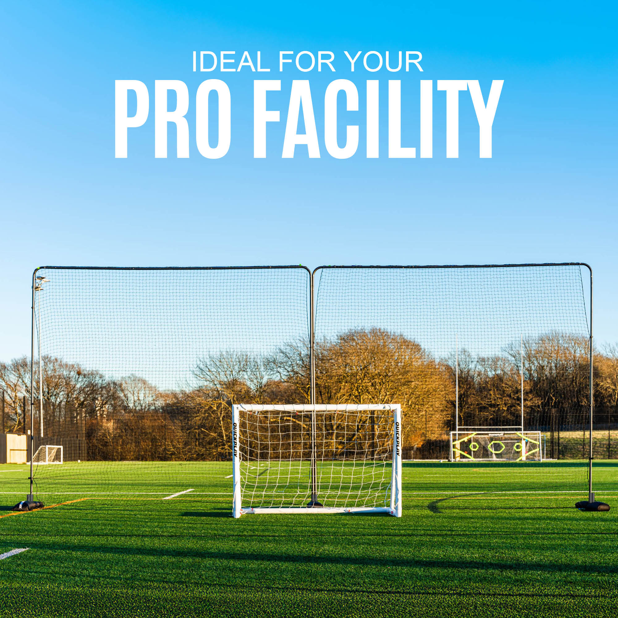 12ft Barrier Net System Freestanding (Multiple Sizes) - Image 3