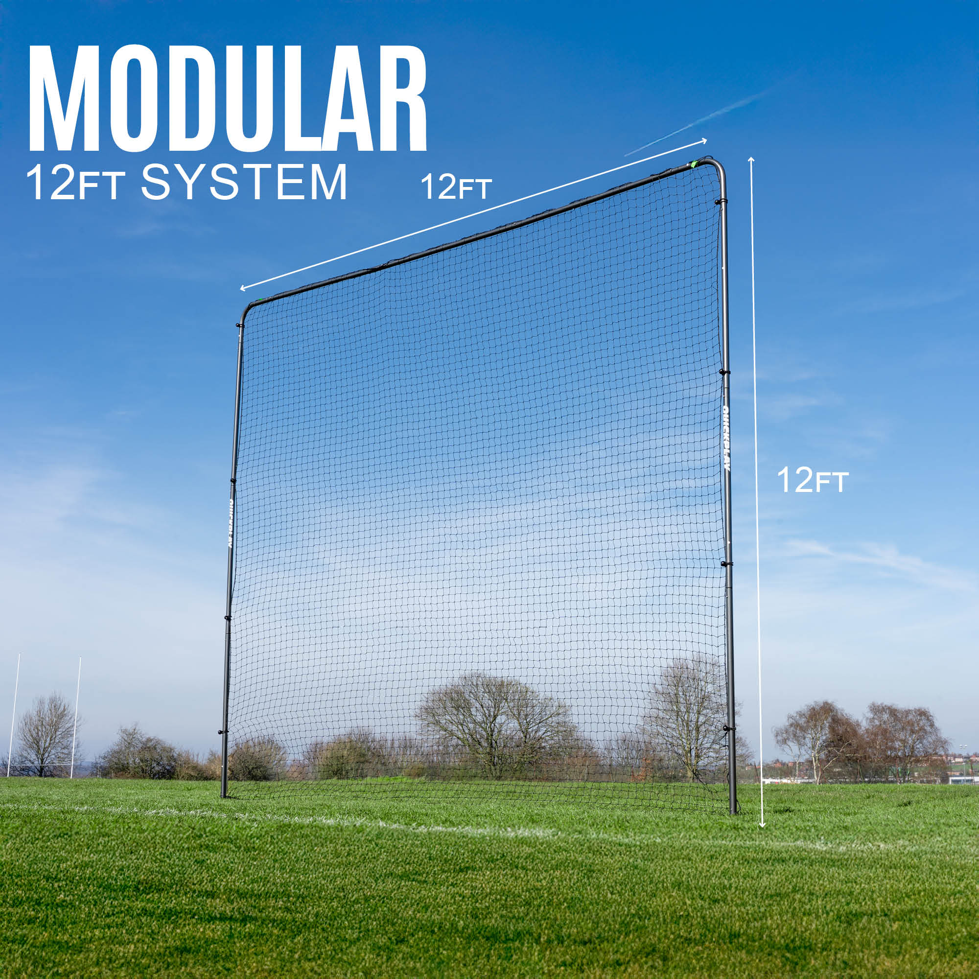 12ft Barrier Net System In-Ground (Multiple Sizes) - Image 10