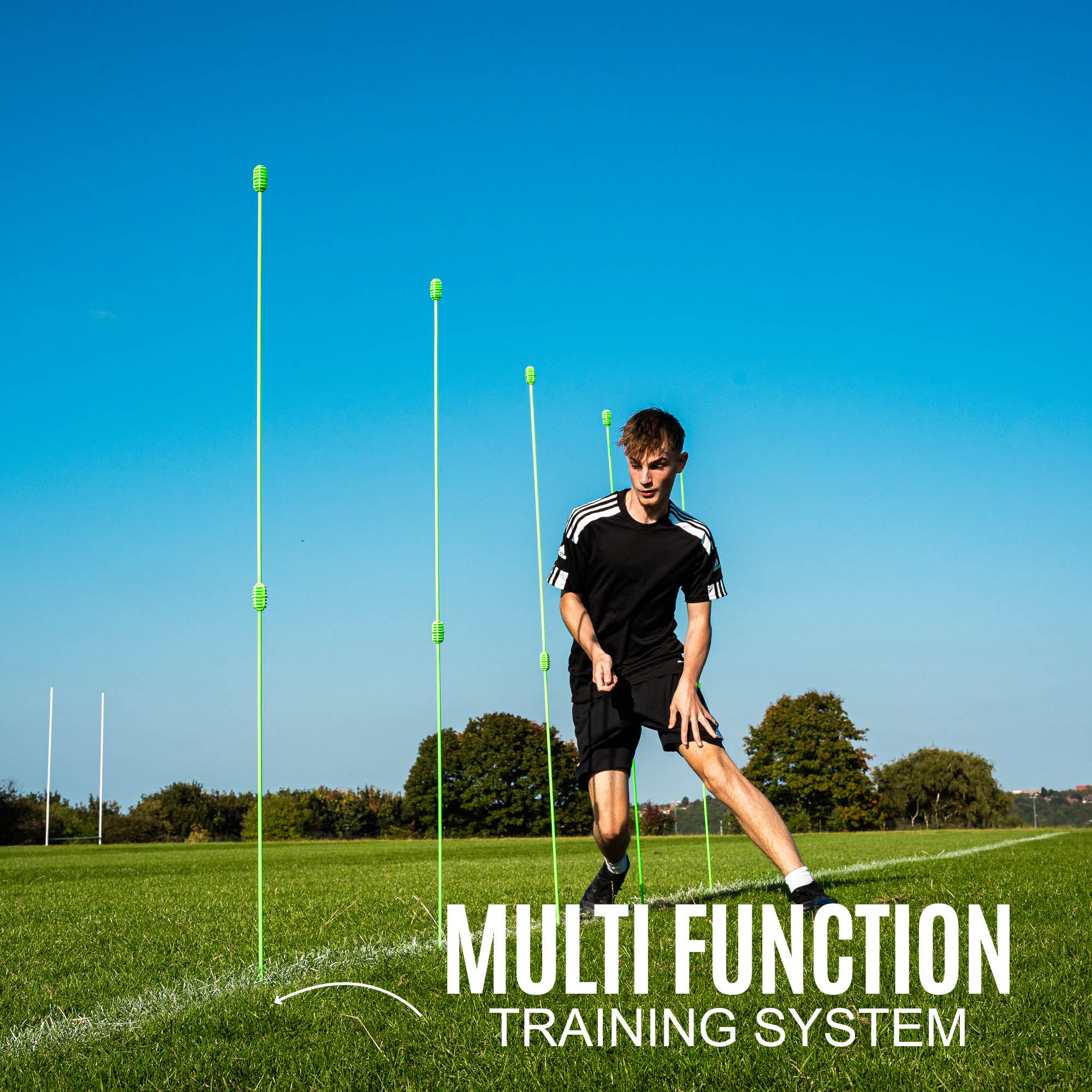 Agility Poles & Bases (set of 10) - Image 3