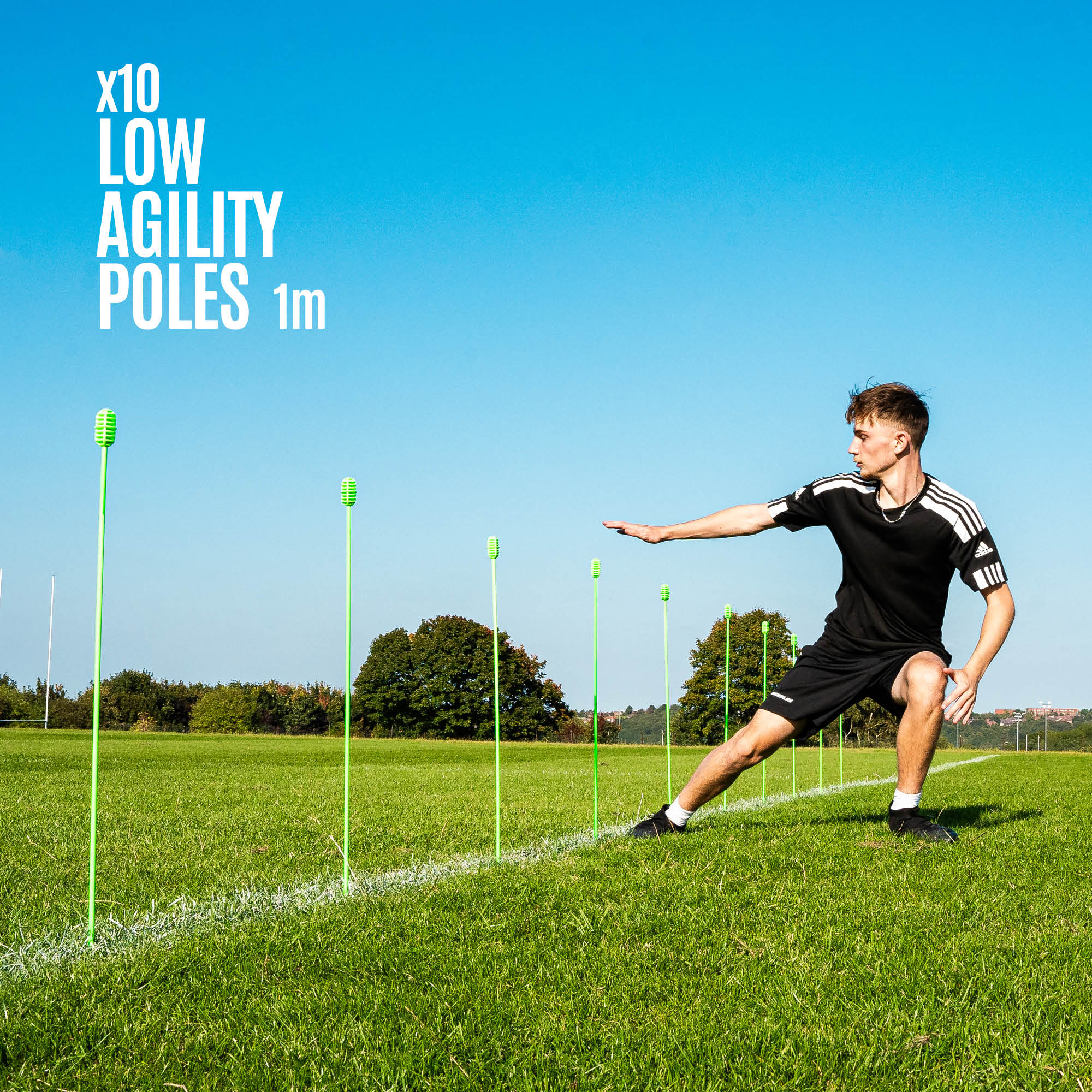 Agility Poles & Bases (set of 10) - Image 4