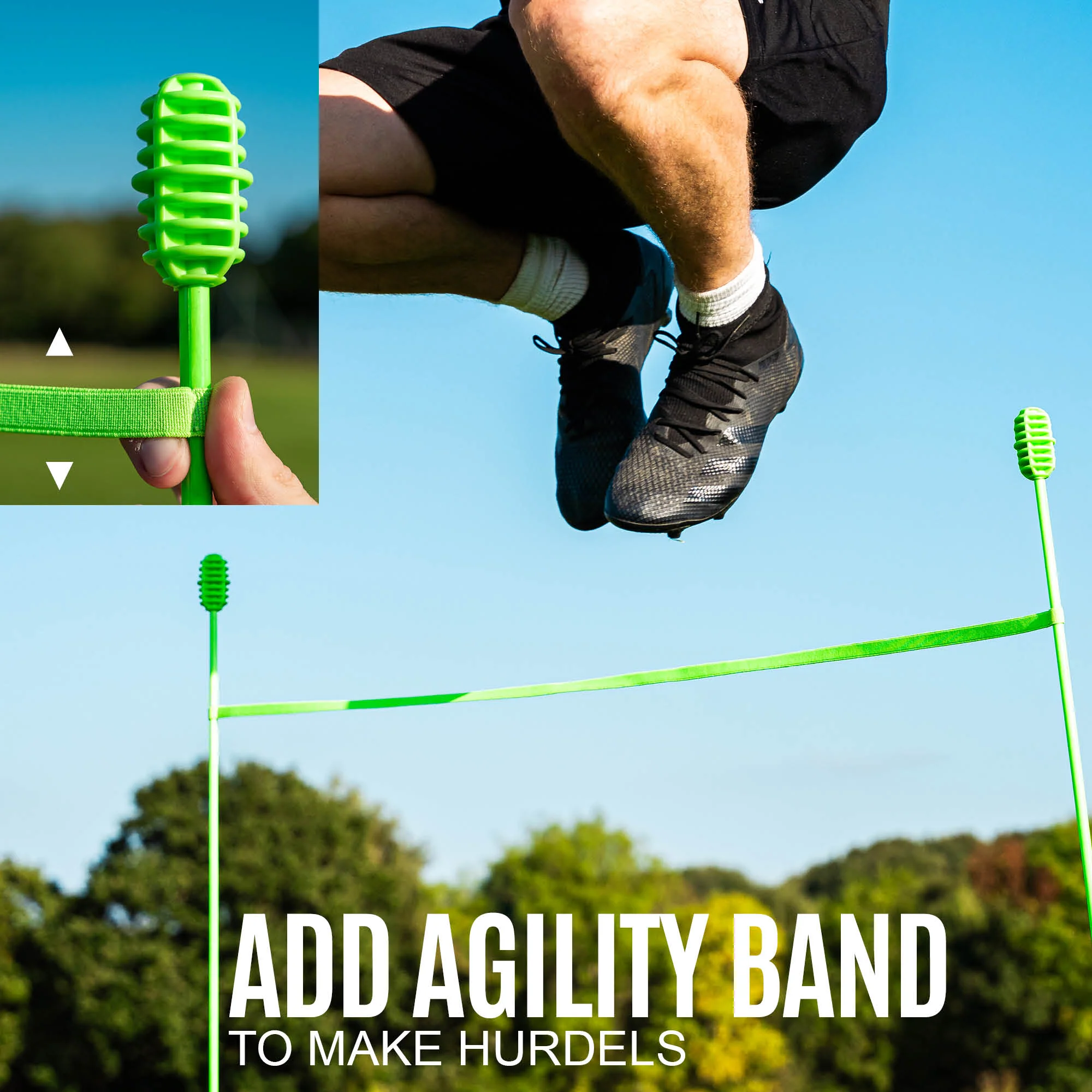 Agility Poles & Bases (set of 10) - Image 6