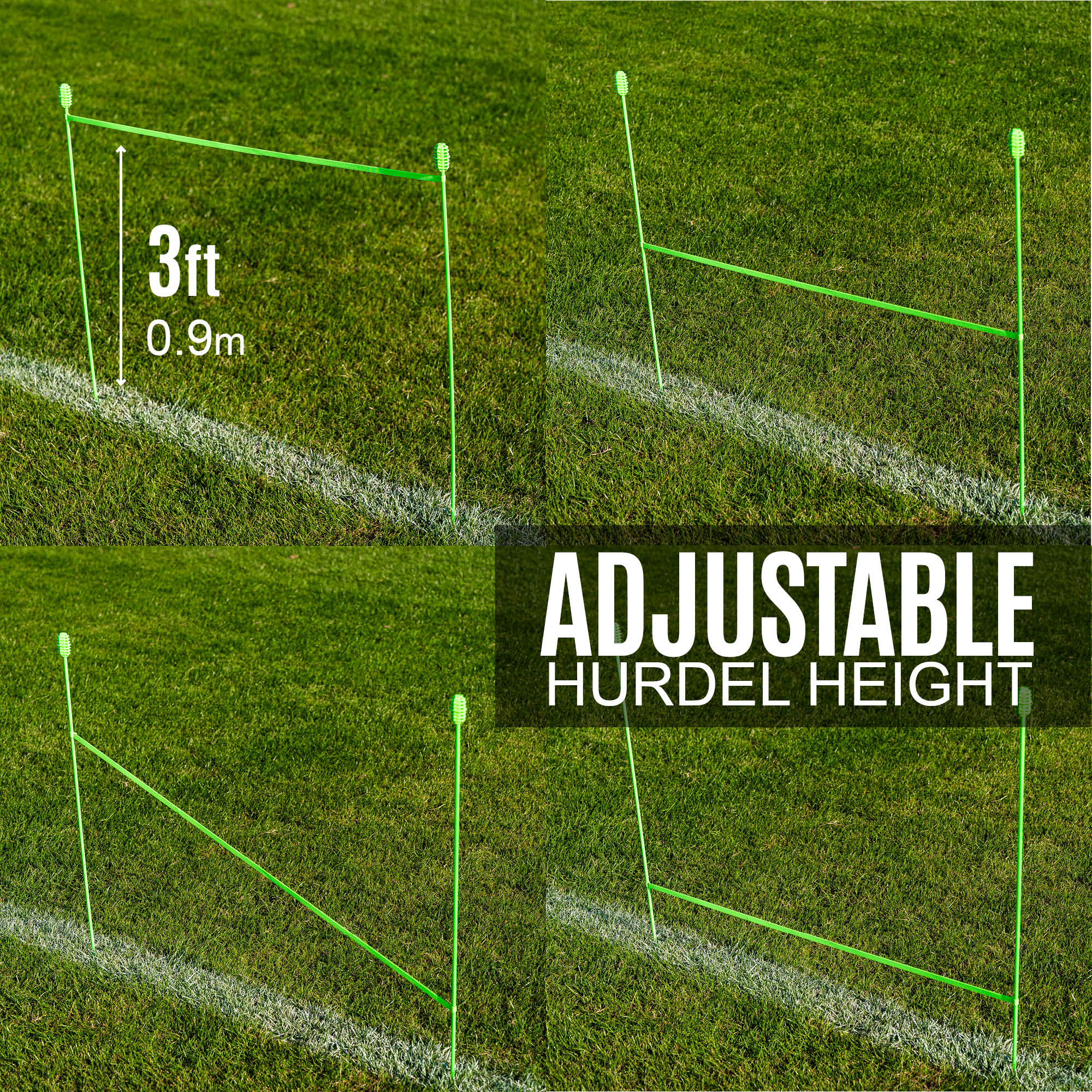 Agility Poles & Bases (set of 10) - Image 7