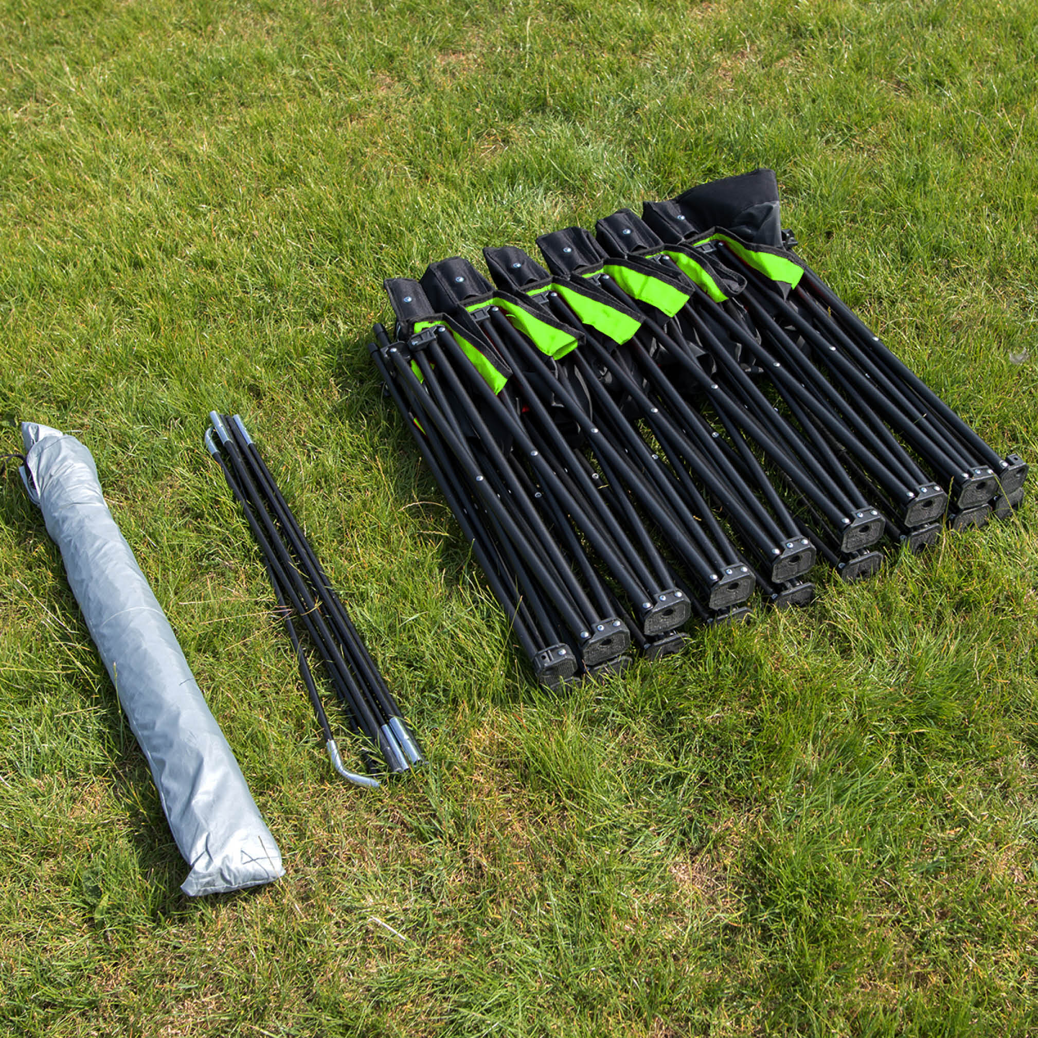 PRO BENCH Shelter 6 Seat Subs Bench with Canopy - Image 5