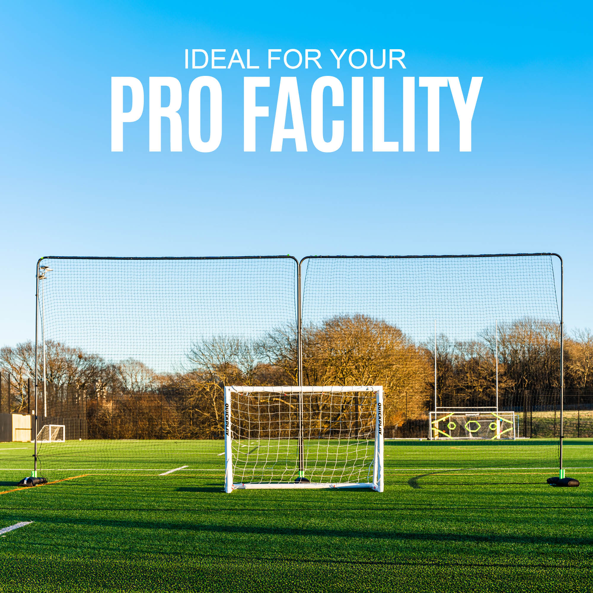 10ft Barrier Net System Freestanding (Multiple Sizes) - Image 3