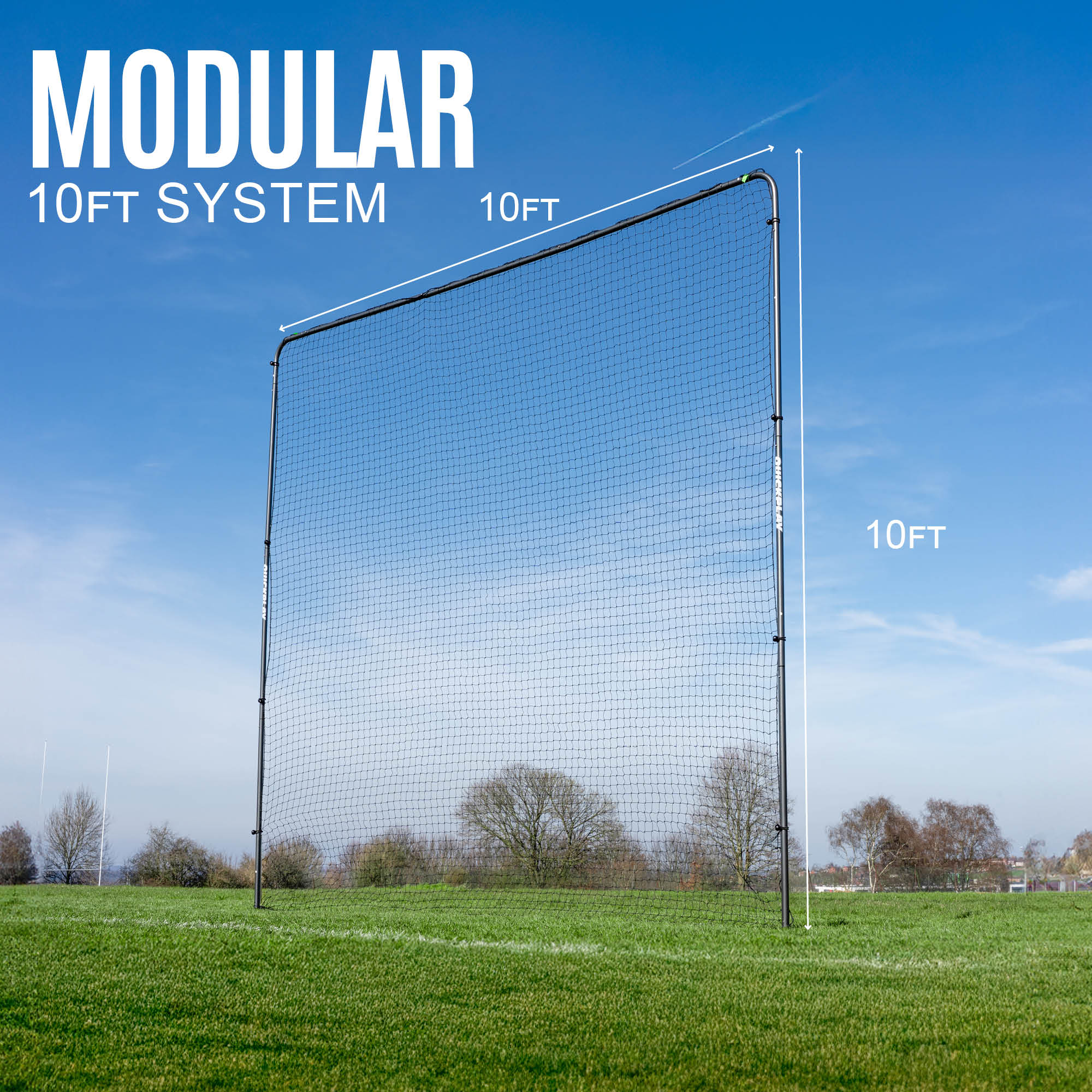 10ft Barrier Net System In-Ground (Multiple Sizes) - Image 10