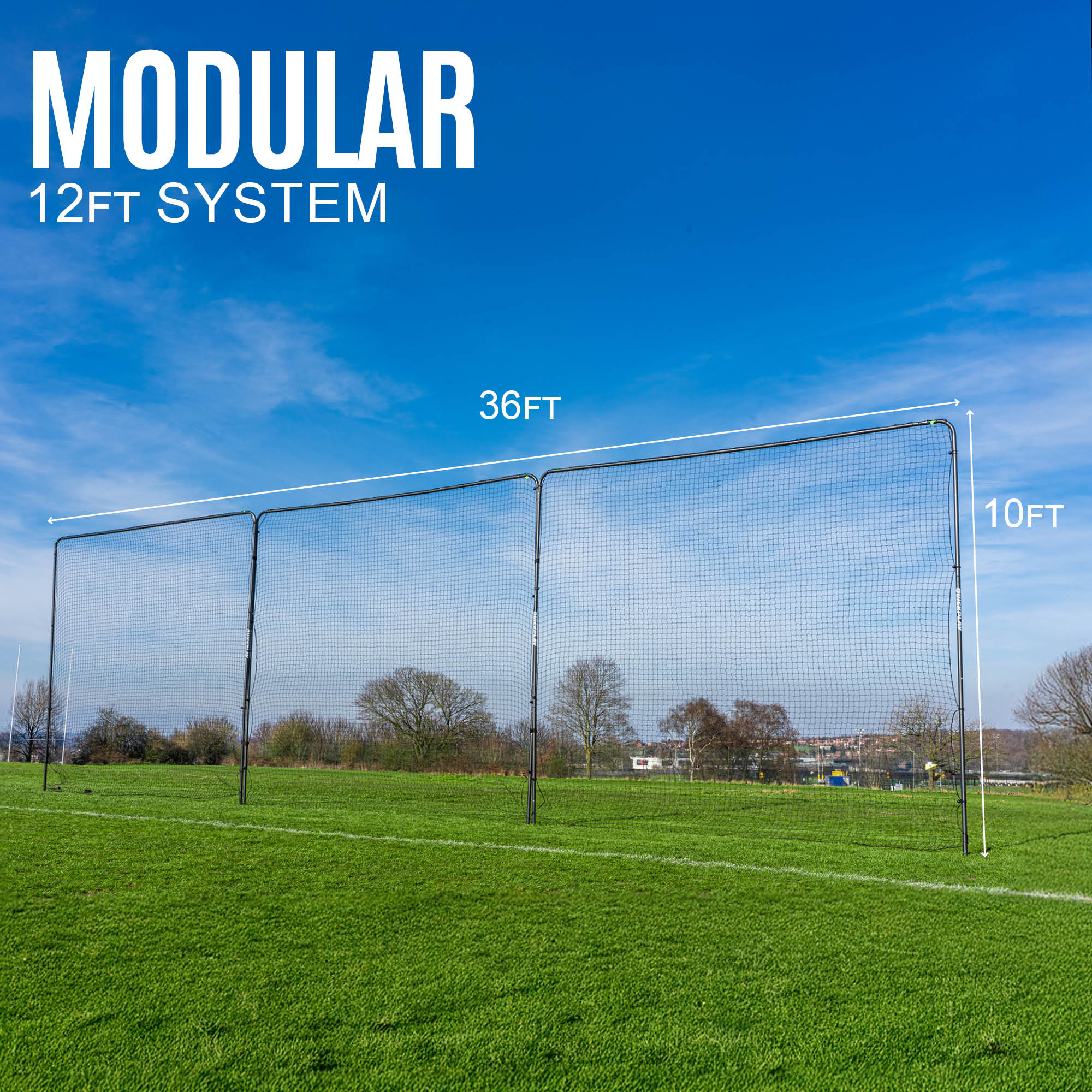10ft Barrier Net System In-Ground (Multiple Sizes) - Image 15