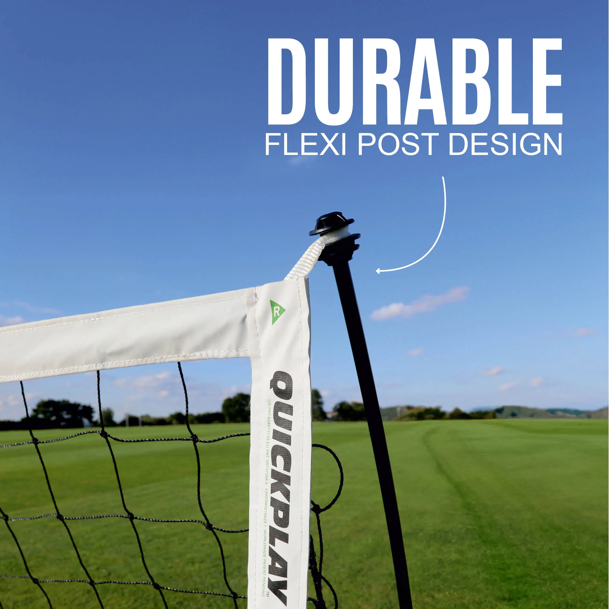 KICKSTER Portable Football Goal 5x3' - Image 4