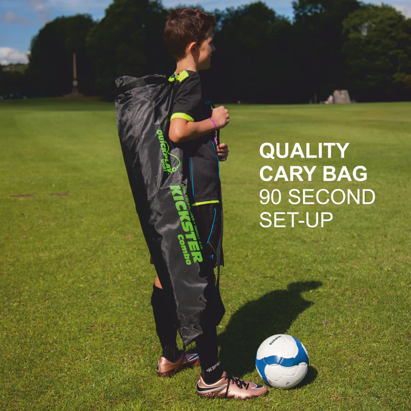 KICKSTER 2-in-1 Football Goal / Rebounder 8x5' - Image 5