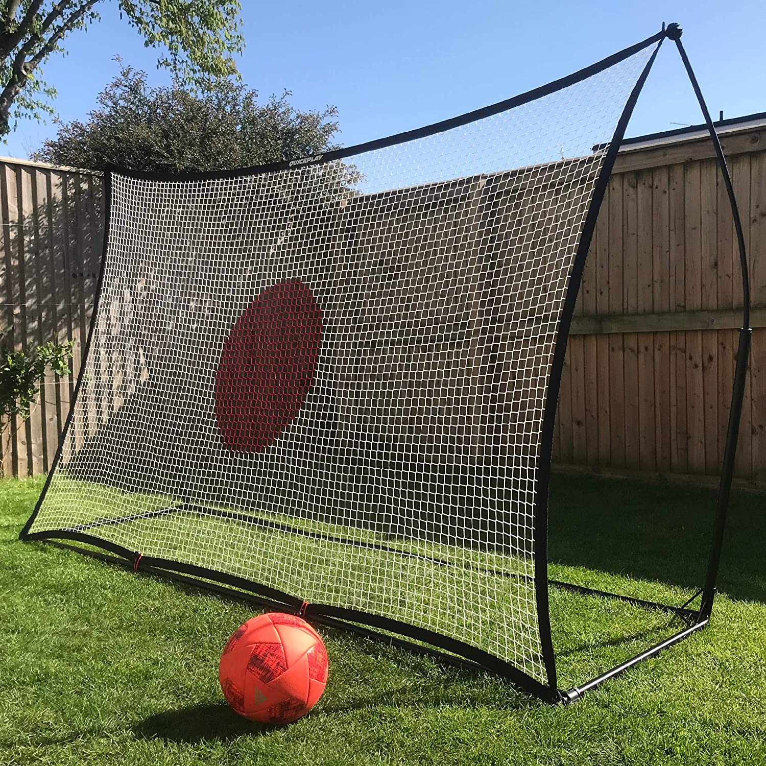 KICKSTER 2-in-1 Football Goal / Rebounder 8x5' - Image 7