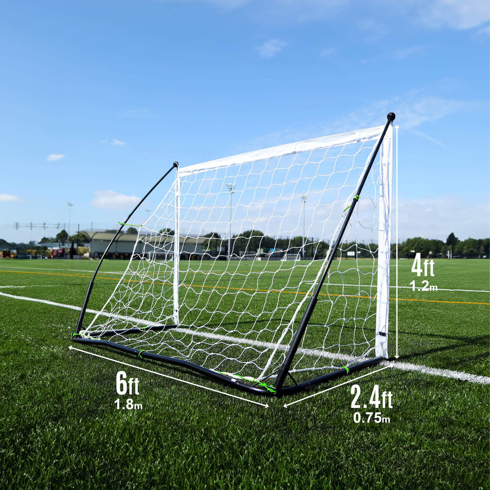 KICKSTER Elite Portable Football Goal 6x4' - Image 8