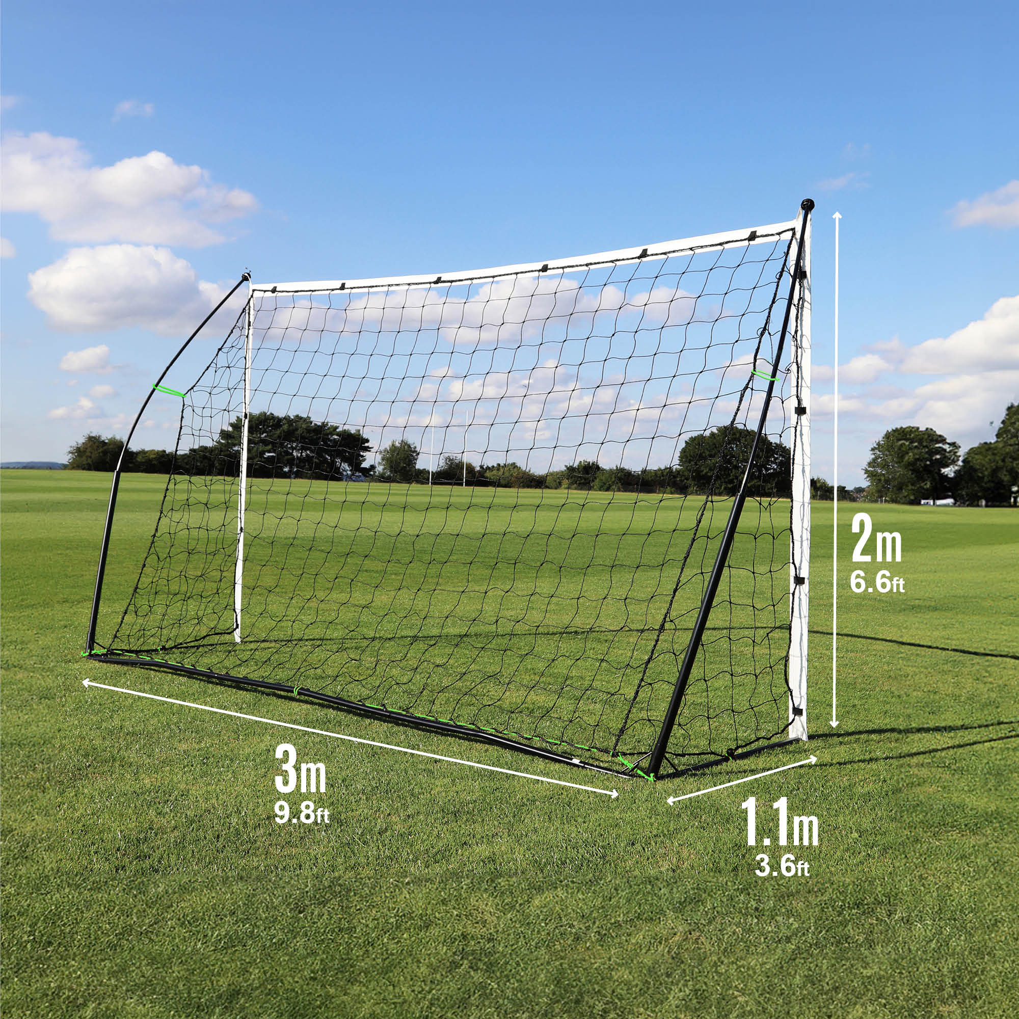 KICKSTER Portable Futsal Goal 3x2m - Image 6