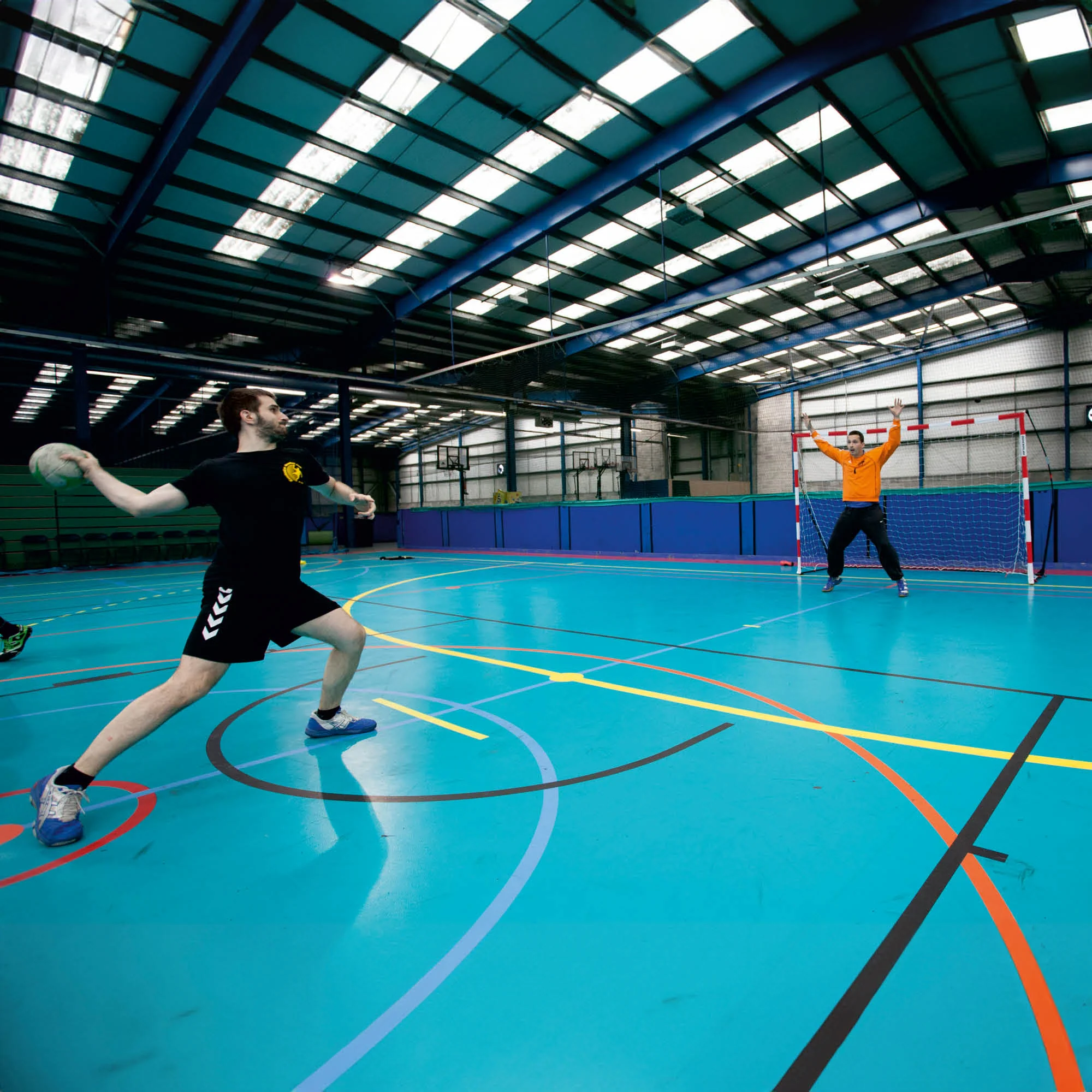 Portable Handball Goal Junior 2.4x1.7m - Image 5