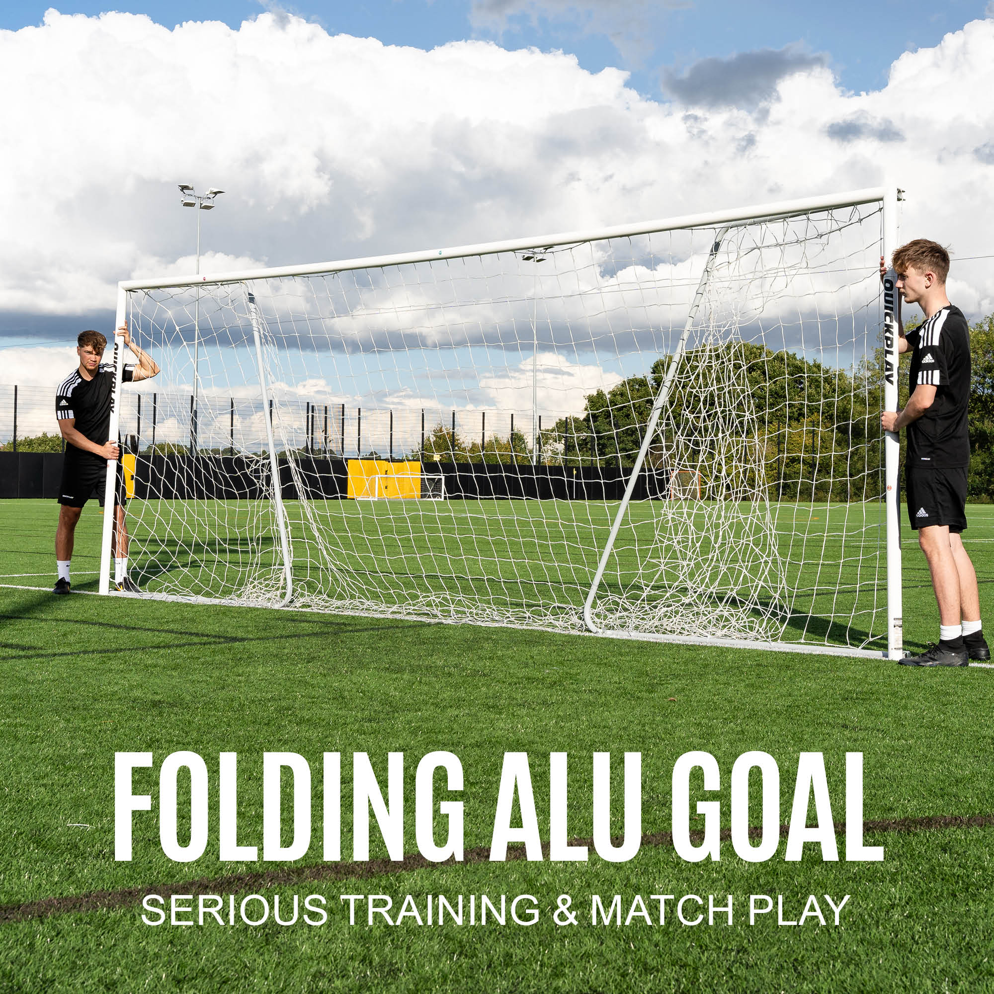 PRO ALU Match Football Goal 24x8' - Image 3