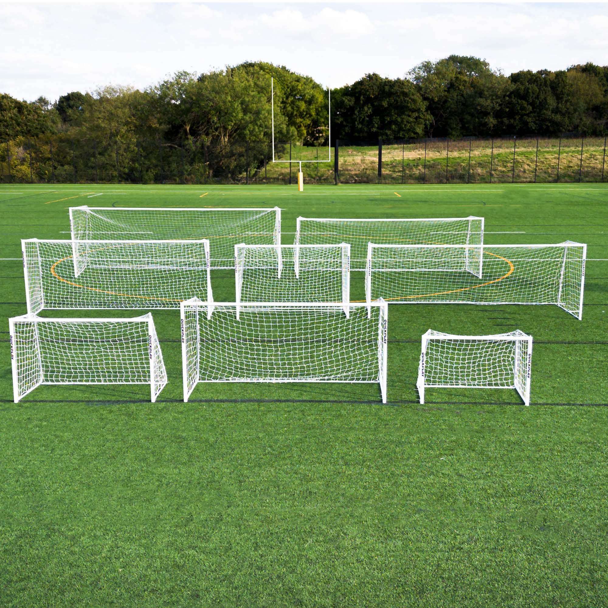 PRO ALU Match Football Goal 8x5' - Image 10