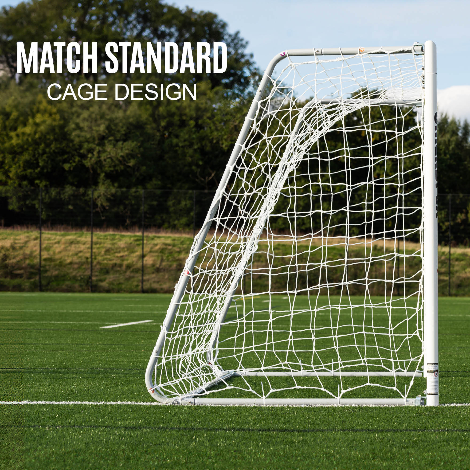 PRO ALU Match Football Goal 8x5' - Image 6