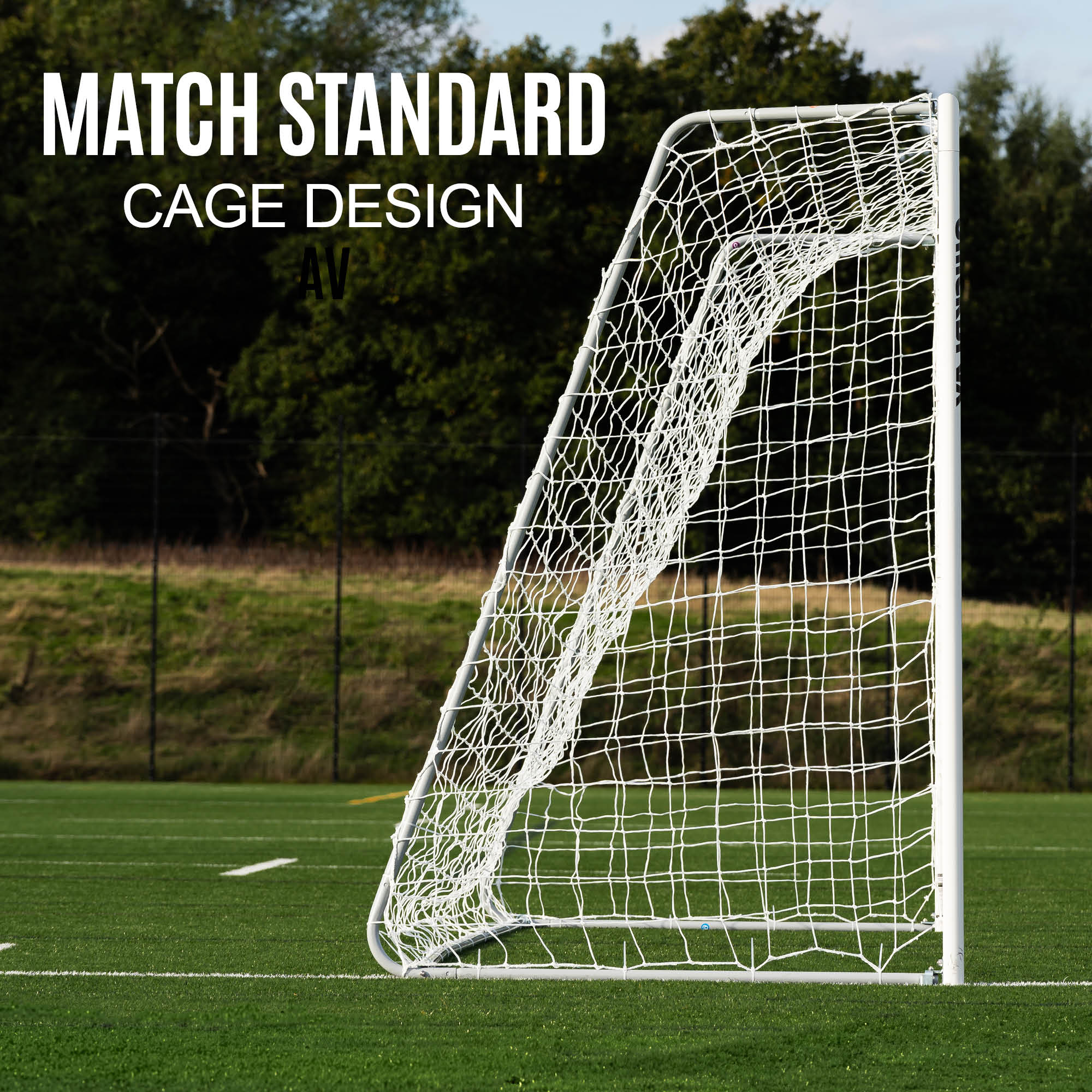 PRO ALU Match Football Goal 12x6' - Image 6