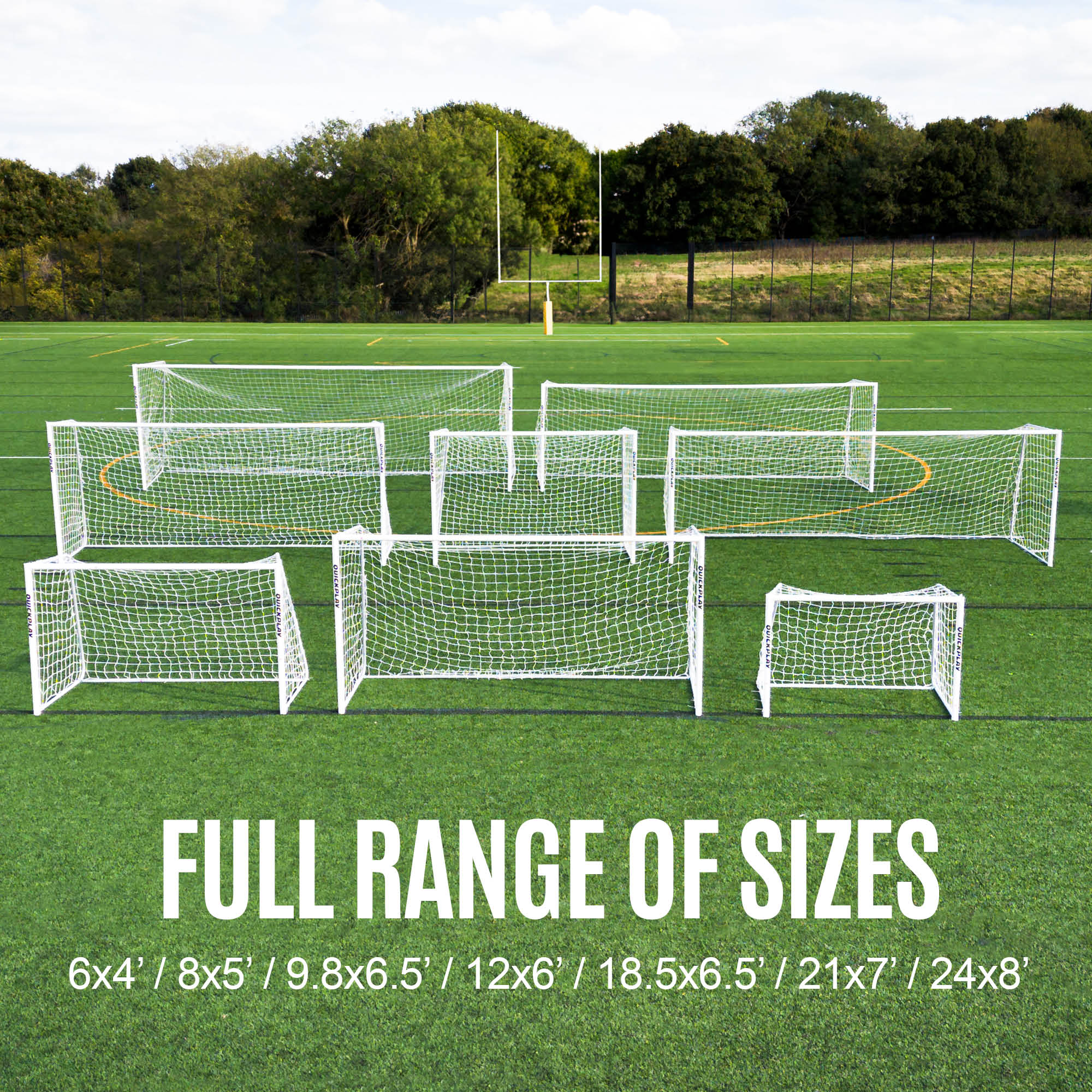 PRO ALU Match Football Goal 16x7' - Image 10