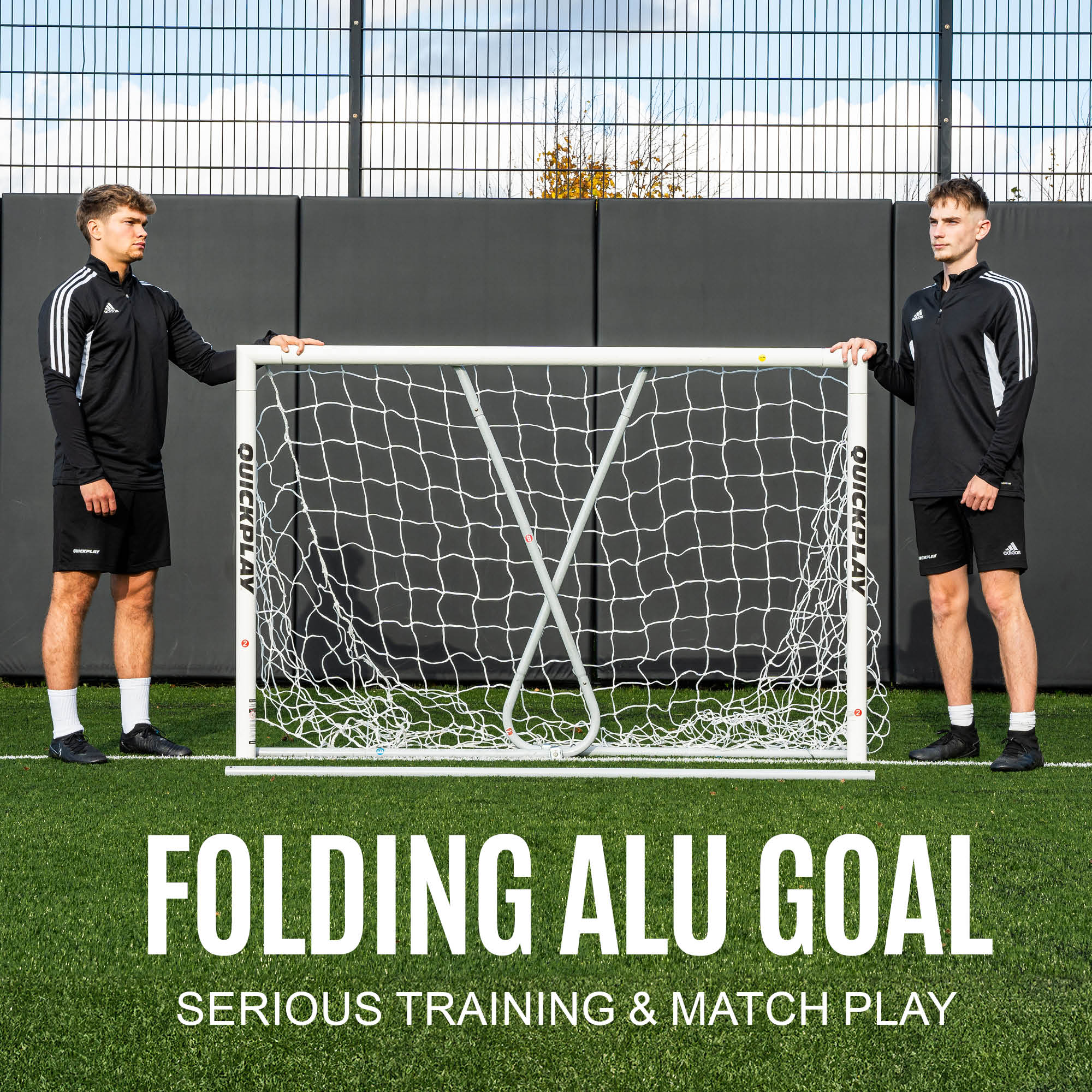 PRO ALU Match Football Goal 6x4' - Image 3