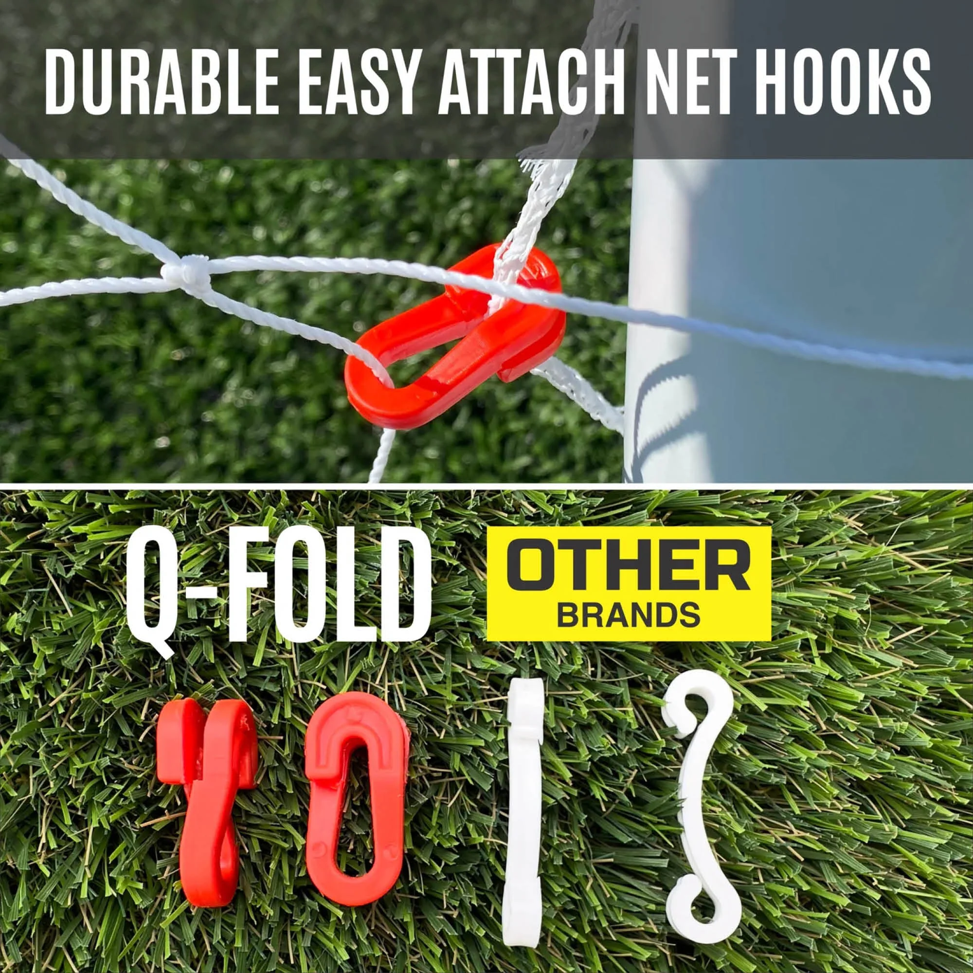 Q-FOLD Folding Football Goal 10 x 6' - Image 6