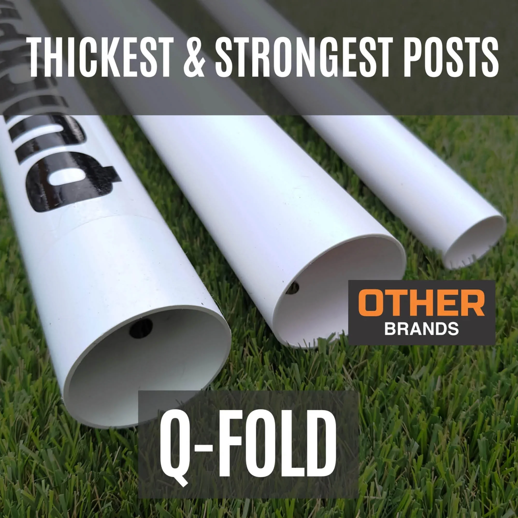 Q-FOLD Folding Football Goal 16x7' - Image 4