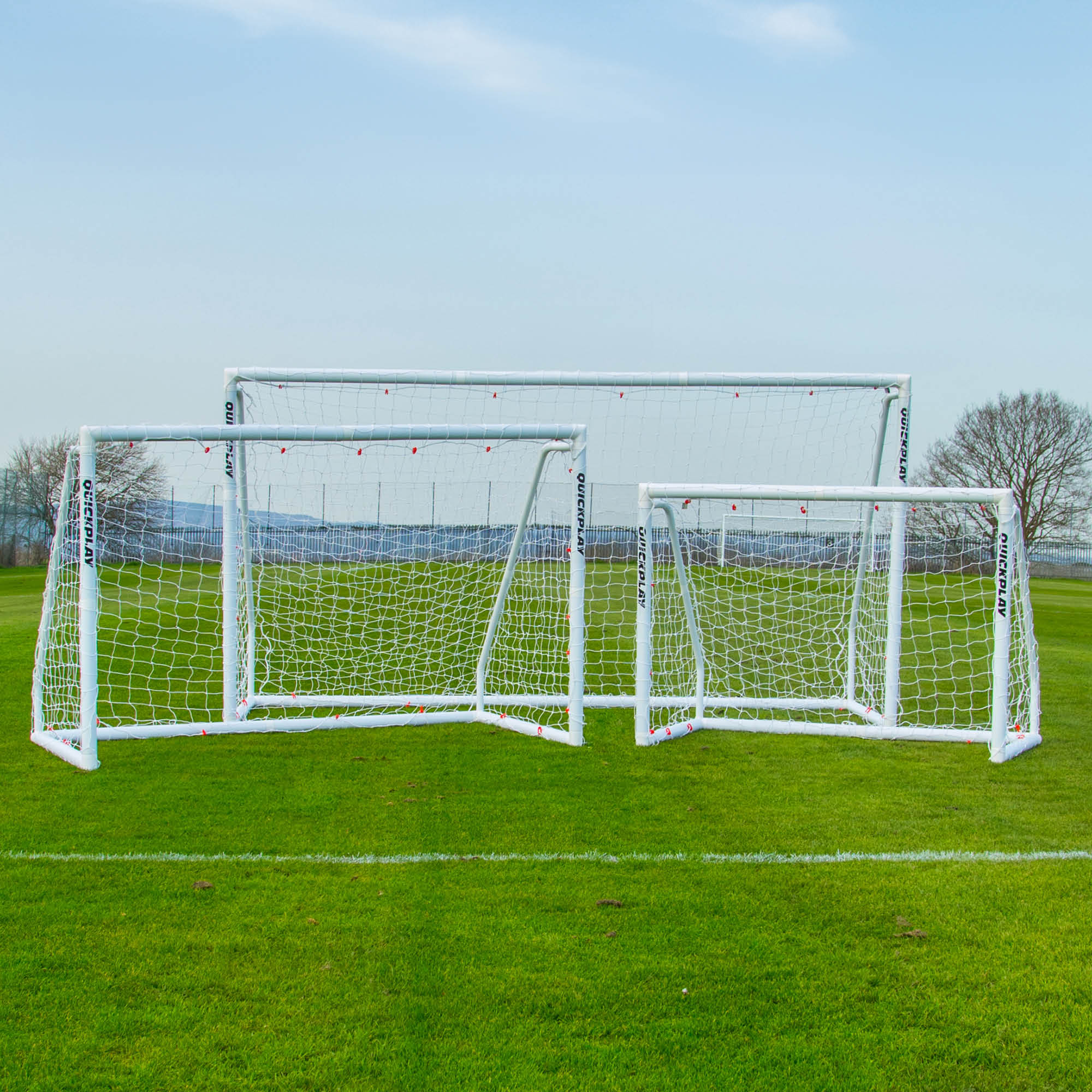 Q-FOLD MATCH Folding Futsal Goal 3x2m - Image 10