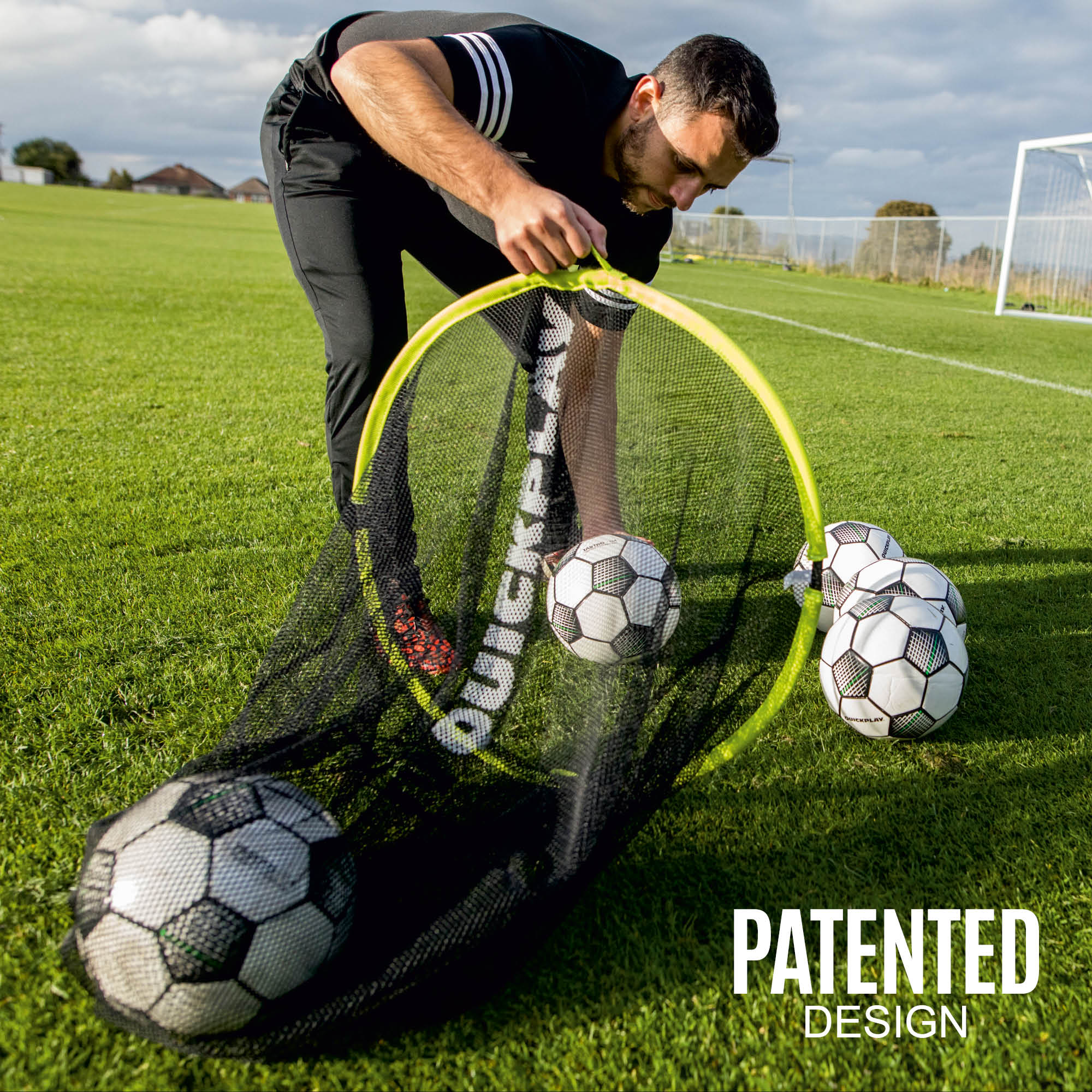 TARGET SAX 2-in-1 Top Bins Goal Target & Football Bag - Image 8