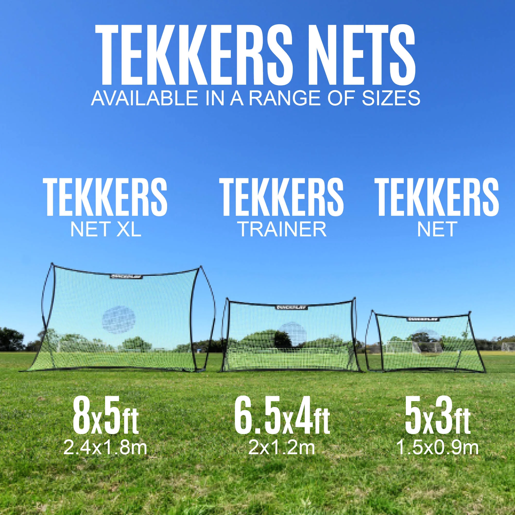 TEKKERS Net Football Rebounder 5x3' - Image 7