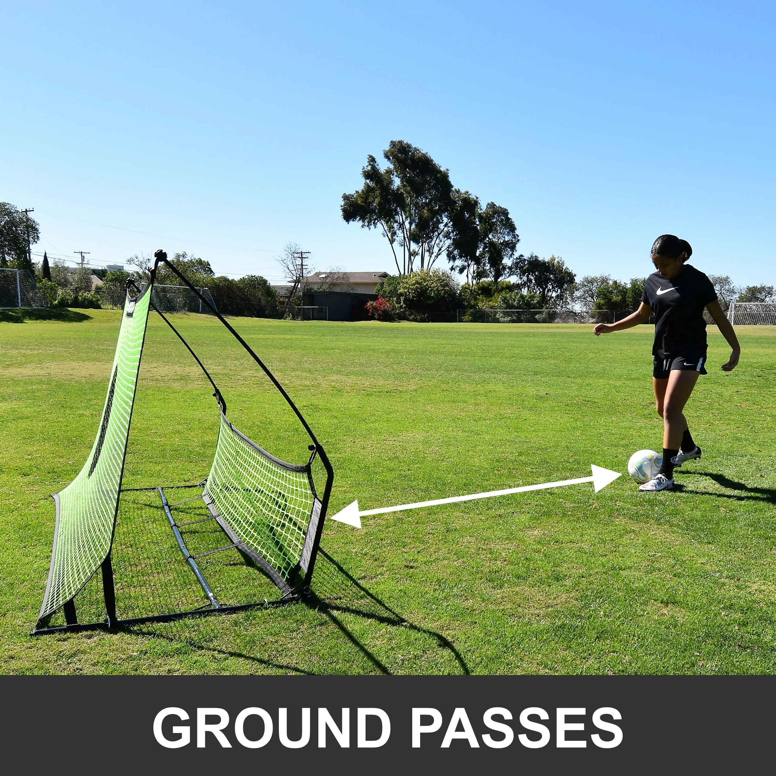 TEKKERS Trainer - Dual Net Football Rebounder - Image 4